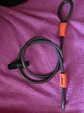 Kryptonite KryptoFlex Cable 1004: 4' x 10mm 3/8" x 48" use with bike lock U lock