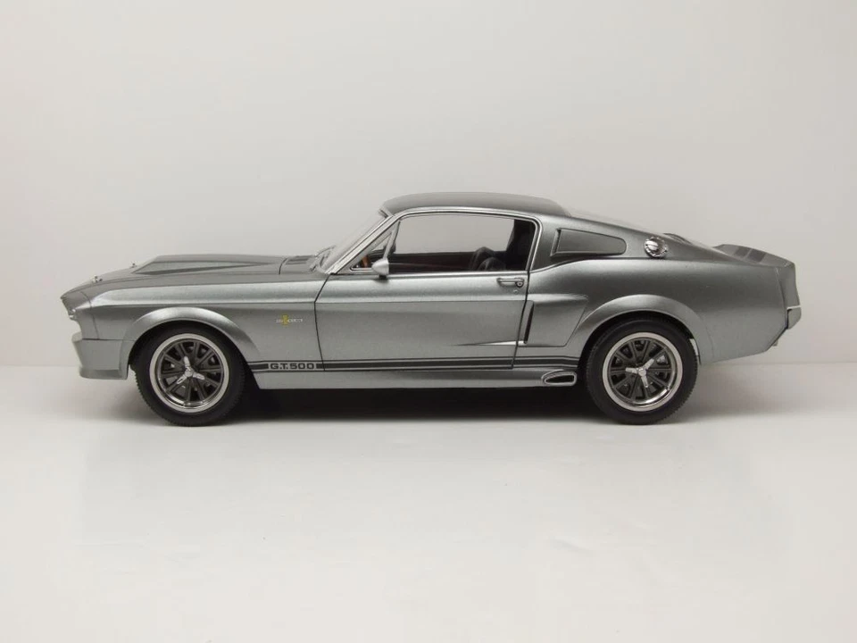 Ford Shelby Mustang GT500 1967 grau metallic schwarz Eleanor 1:12 KK Scale - Bild 3 von 4