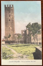 CARTOLINA D' EPOCA-CASTELL' ARQUATO (PC) "ROCCA LUCHINO VISCONTI" NUOVA