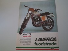 advertising Pubblicità 1975 MOTO LAVERDA 250 2TR