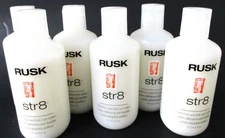 RUSK STR8 ANTI FRIZZ &ANTI CURL LOTION 6 OZ 6 PACK