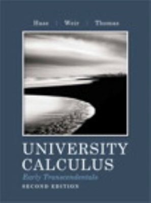 University Calculus, Early Transcendentals Hardcover