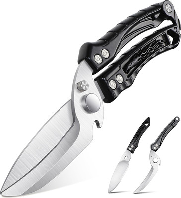 Kitchen Poultry Shears - Heavy Duty Detachable Cooking Scissors for Cutting Chic