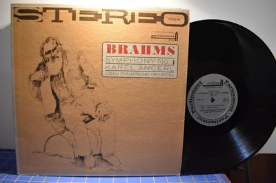 Karel Ancerl Czech Philharmonic Brahms Symphony No. 1 Parliament Stereo
