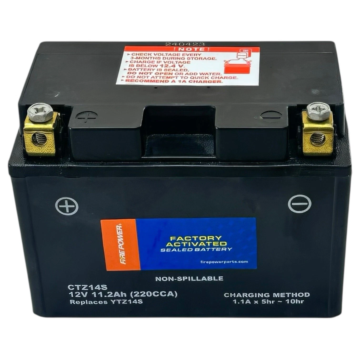 2022 - 2024 Suzuki Hayabusa Fire Power Batterie CTZ14S 12V 11,2Ah 220CCA