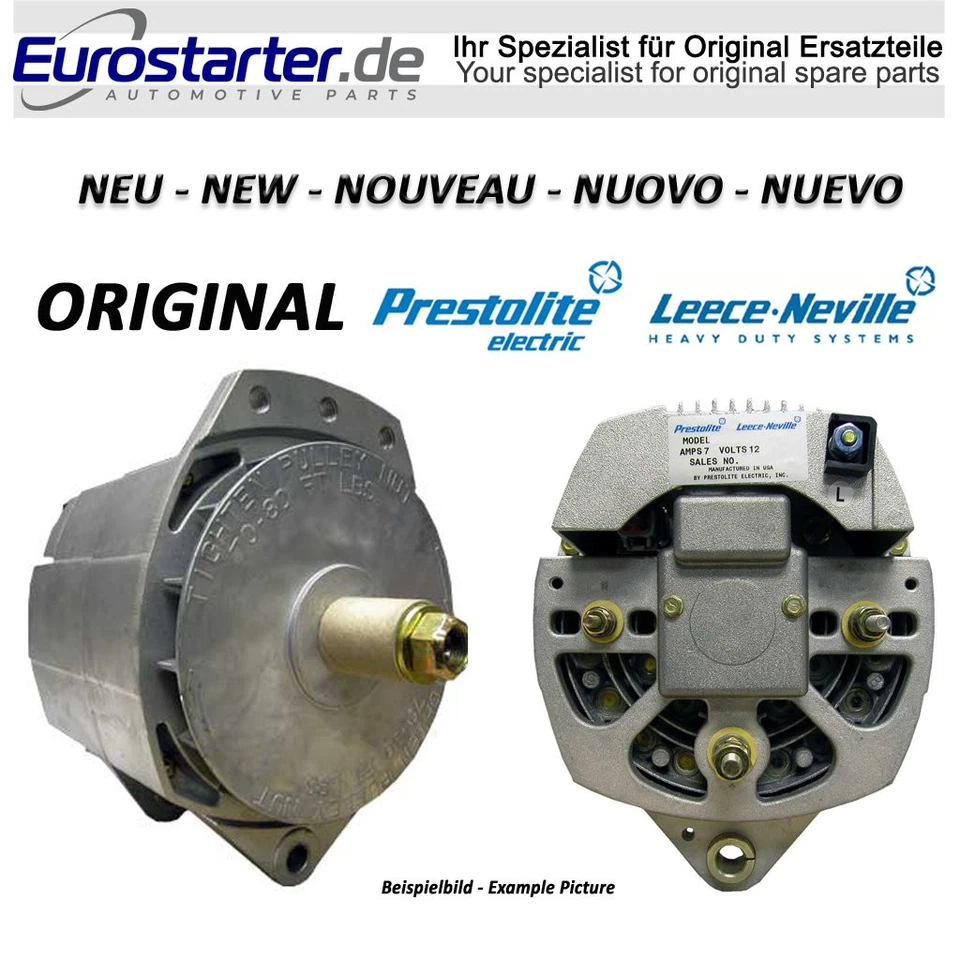 1** Lichtmaschine 35A Neu Original Prestolite 110285 für Caterpillar Bobcat Cla - Изображение 4 из 4