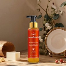 Magic Luxury Body Oil for Bums Tums Thighs  Underarms Hydrating Skin Care 3.4oz