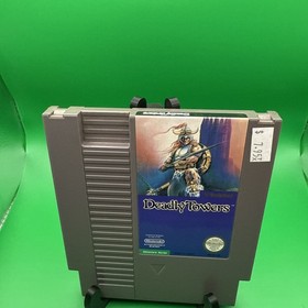 Deadly Towers NES Video Game (Nintendo Entertainment System, 1987) tested 
