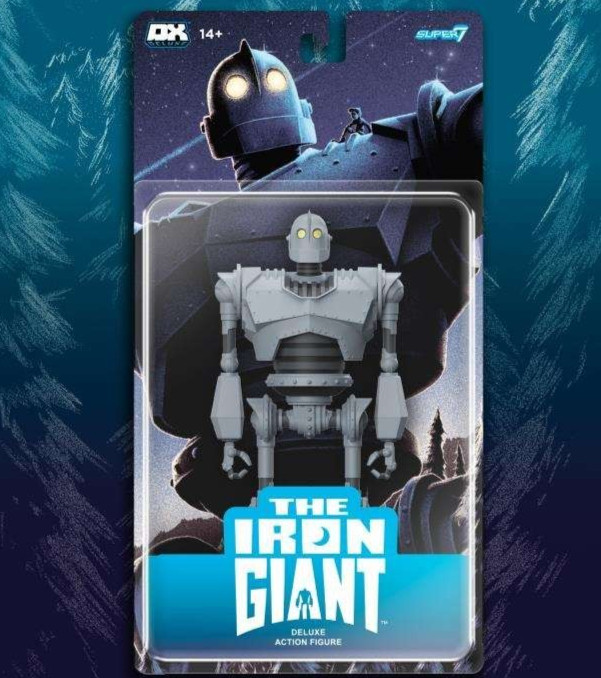 El Gigante De Hierro The Iron Giant Deluxe Action Figure Deluxe 18cm Super 7