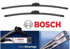 Set of 2 Bosch Wiper Blade Left + Right + REAR For 2020 - 2025 Cadillac XT6 XT5