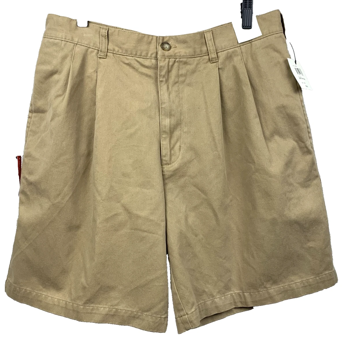 Short De Tailleur En Effet Lin Mélangé Chocolat Plissé | Bas