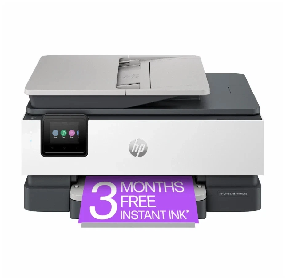 HP OfficeJet Pro 8125e All-in-One Printer w/3 Months of Instant Ink for free NEW - Image 4 of 4