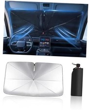 Windshield Sun Shade Umbrella for Car, Foldable Car Windshield Sunshade Small