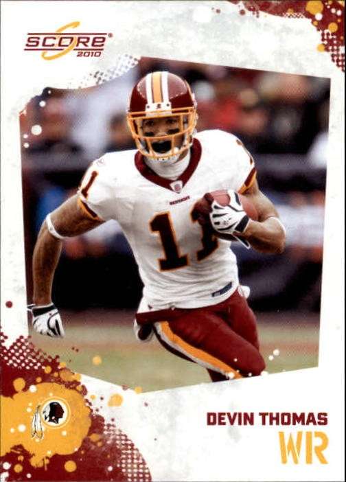 2010 Score #296 Devin Thomas - FB