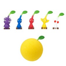 Set Of 3. BANDAI Bath Bomb Blind Box With Pikmin Mascot Inside Japan Nintendo