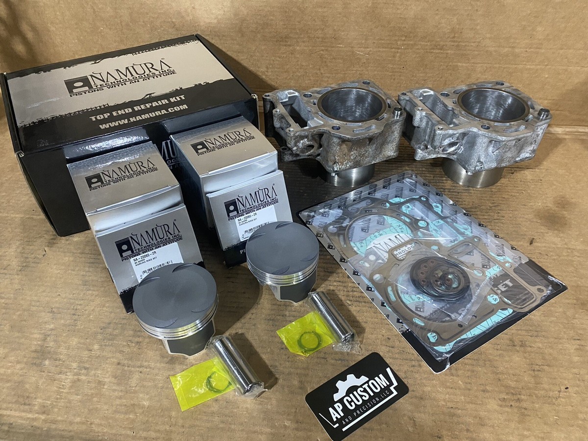Kawasaki KFX KVF Prairie 650 Top End Rebuild Kit Cylinder Piston