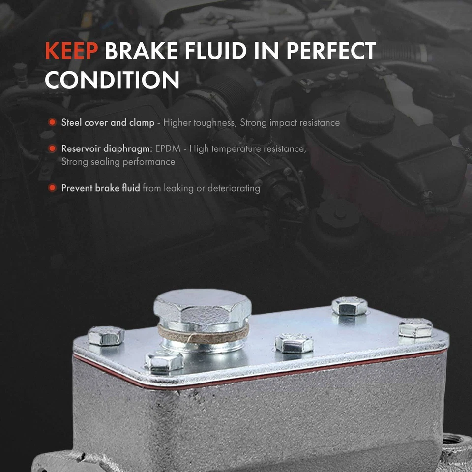 Brake Master Cylinder w/ Reservoir for Dodge Deluxe 1933-1935 Plymouth Model PC - Image 3 of 4