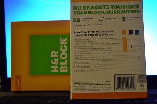2018 H&R Block Basic 1040 Federal turbo formerly Tax Cut New CD sealed DVD case! - Picture 2 of 2