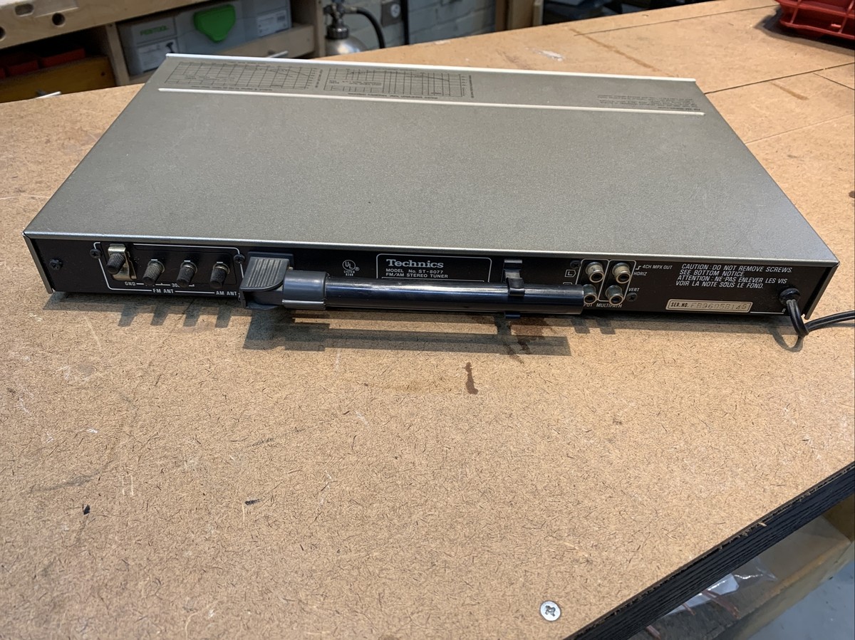 Vintage Technics ST-8077 am-fm stereo Tuner | eBay Vintage Technics ST-8077 am-fm stereo Tuner | eBay