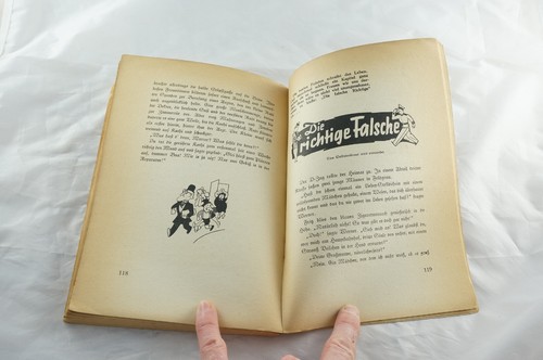 German WWII WW2 fumetto scherzo soldato umorismo attenzione gas di azoto - Foto 13 di 14