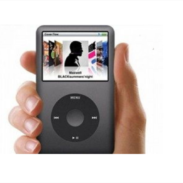 New Apple iPod Classic 7th Gen Silver/Gray(80/120/160GB)MP3
