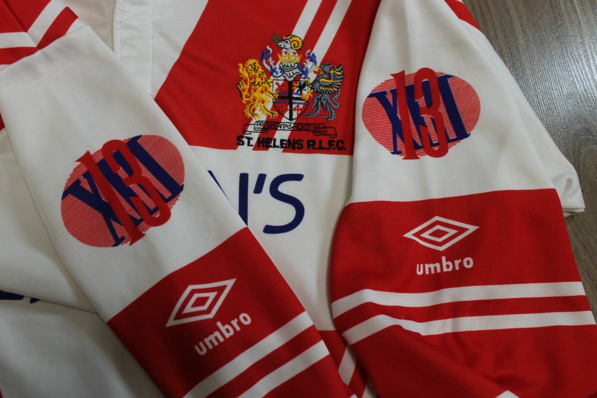 Maillot De Rugby Vintage St-Helens RLC - Puma Taille S Multicolore