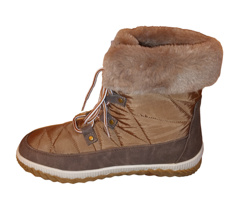 Mukluks Womens Coffee Brown Ankle Winter Boots Size 9 New without a Box - Picture 4 of 7