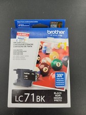 BROTHER Ink Cartridge LC71BK Black Exp 6/2023