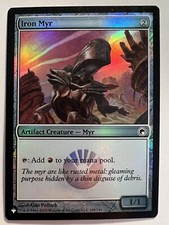 Iron Myr - FOIL - MTG The List: Scars Of Mirrodin - NM