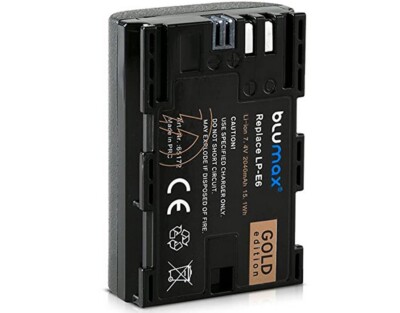 Original Blumax Li-Ion Akku für Canon EOS 80D / 90D / R / Ra / R5 / R6