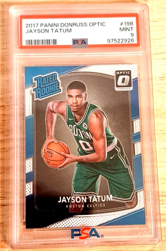 2017/18  Jayson Tatum #198 (RC)💎💎 MINT!! Panini Donruss Optic - Rated Rookie