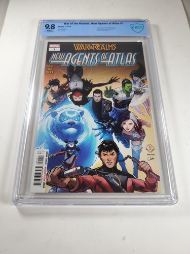 War of the Realms: New Agents of Atlas #1 First Print CBCS 9.8