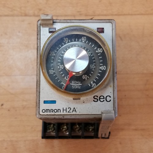 Omron H2A-H-AC110-60S Motor Driven Timer 0-60 Seconds, 110 VAC 60Hz - USED - Picture 2 of 4