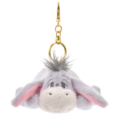 New Disney Store Japan Laying Eeyore Plush Keychain - Kuttari | eBay
