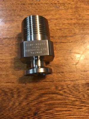 PARKER 21MP-.R5075-316L Stainless CPI SANITARY 9SC0016-L70