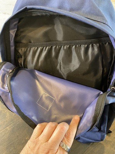 Carhartt Canvas Backpack Model #CB0411 Classic Laptop Navy Toro Embroidered NEW - Picture 4 of 5