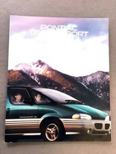1996 Pontiac Trans Sport Van 12-page Original Car Sales Brochure Catalog 1996 Pontiac Trans Sport Van 12-page Original Car Sales Brochure Catalog