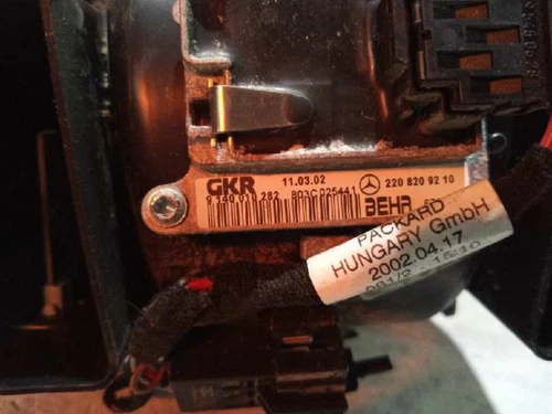 A1638300308 Ventilatore Riscaldamento per MERCEDES-BENZ CLASE ML (BM 163) 93573 - Foto 7 di 10