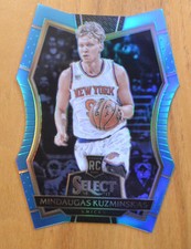 Mindaugas Kuzminskas 2016-17 Panini Select Light Blue Parallel Rookie #D /199