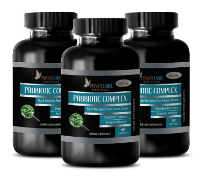 Probiotic Advanced Blended Complex - Healthy Digestive System (3 Bottles)