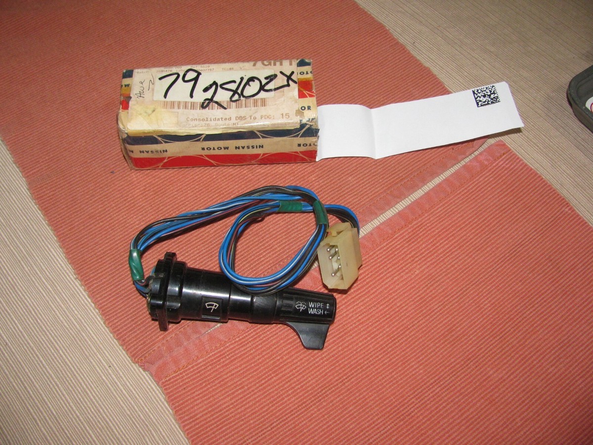 1979 datsun 280zx wiper switch slightly used 25260-q1410 | eBay