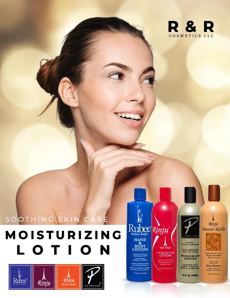 Loção combo Rinju, Rinju Red, Beaute Reelle, Rubee, Pierre La Touche pacote com 5 - Imagem 2 de 4