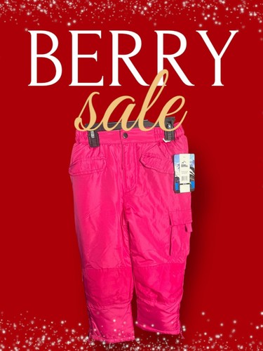 NWT Ixtreme Outfitters Kids Snowpants Water Resistant Hot Pink Size 5/6 - Picture 4 of 7