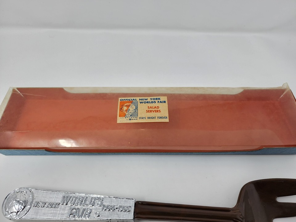 1964/65 New York Worlds Fair Salad Servers Never Used.. eBay