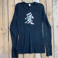 Love Otomix Long Sleeve Womens T-Shirt Size Small