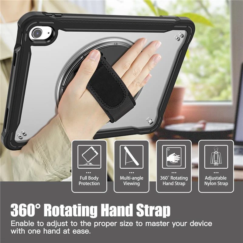 Stand Case Fr iPad 7th 8th 9th 10th Generation 10.2 10.9 Air 2 Rugged Shockproof - Image 4 of 4