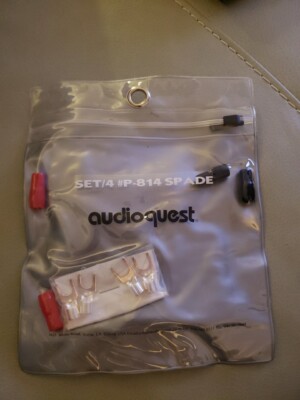 Audioquest Spade Connectors - Silver Set 3