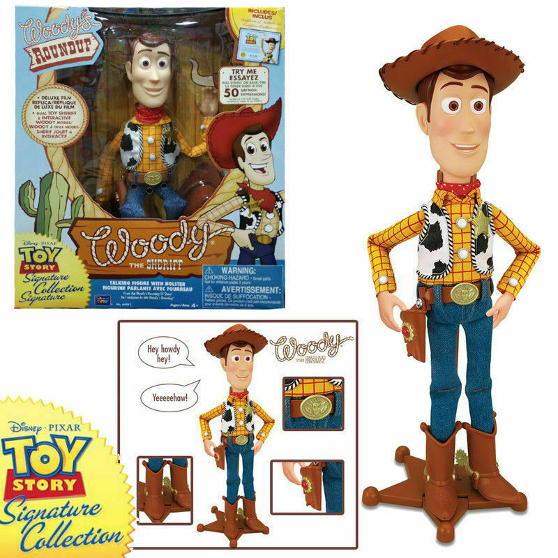 Toy Story Signature Collection Woody The Sheriff Talking Speaking Figures  Doll