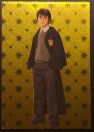 2021 Panini Harry Potter Evolution GOLD Parallel Harry Potter #11 RARE - Picture 1 of 2