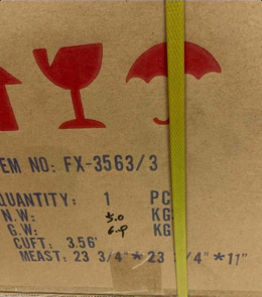 CAL Lighting E Light Monticello Chandelier FX-3563/3 - Image 3 of 3